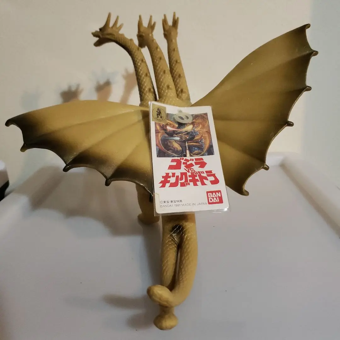 旧バンダイ　ゴジラ　37cm 1991年 ビッグサイズソフビ　超希少品 希少 レア BANDAI バンダイ ソフビ 特大ゴジラ 東宝 1991年