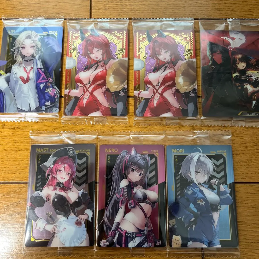 Thumbnail of Goddess of Victory: NIKKE Wafer Vol. 4 - 7 Card Set - Red Hood