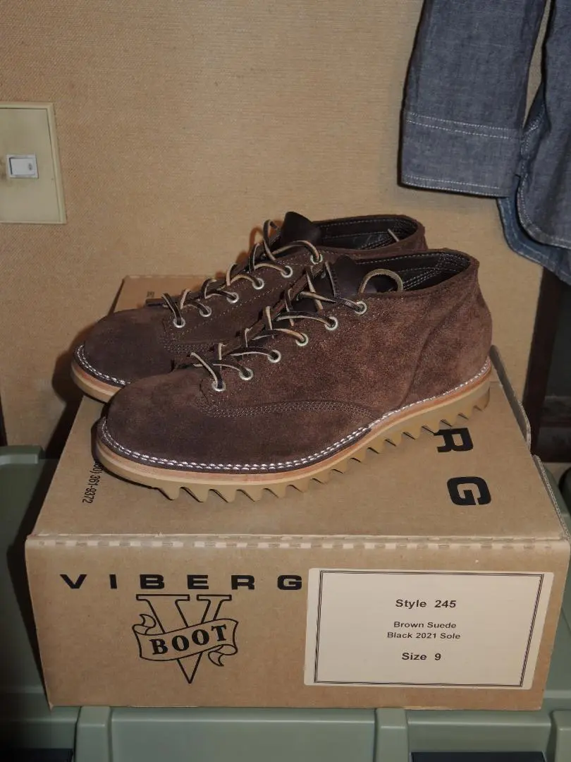 最終値下げ　vibergマウンテンブーツ 2025年最新】VIBERG ブーツ・革靴の人気アイテム - メルカリ