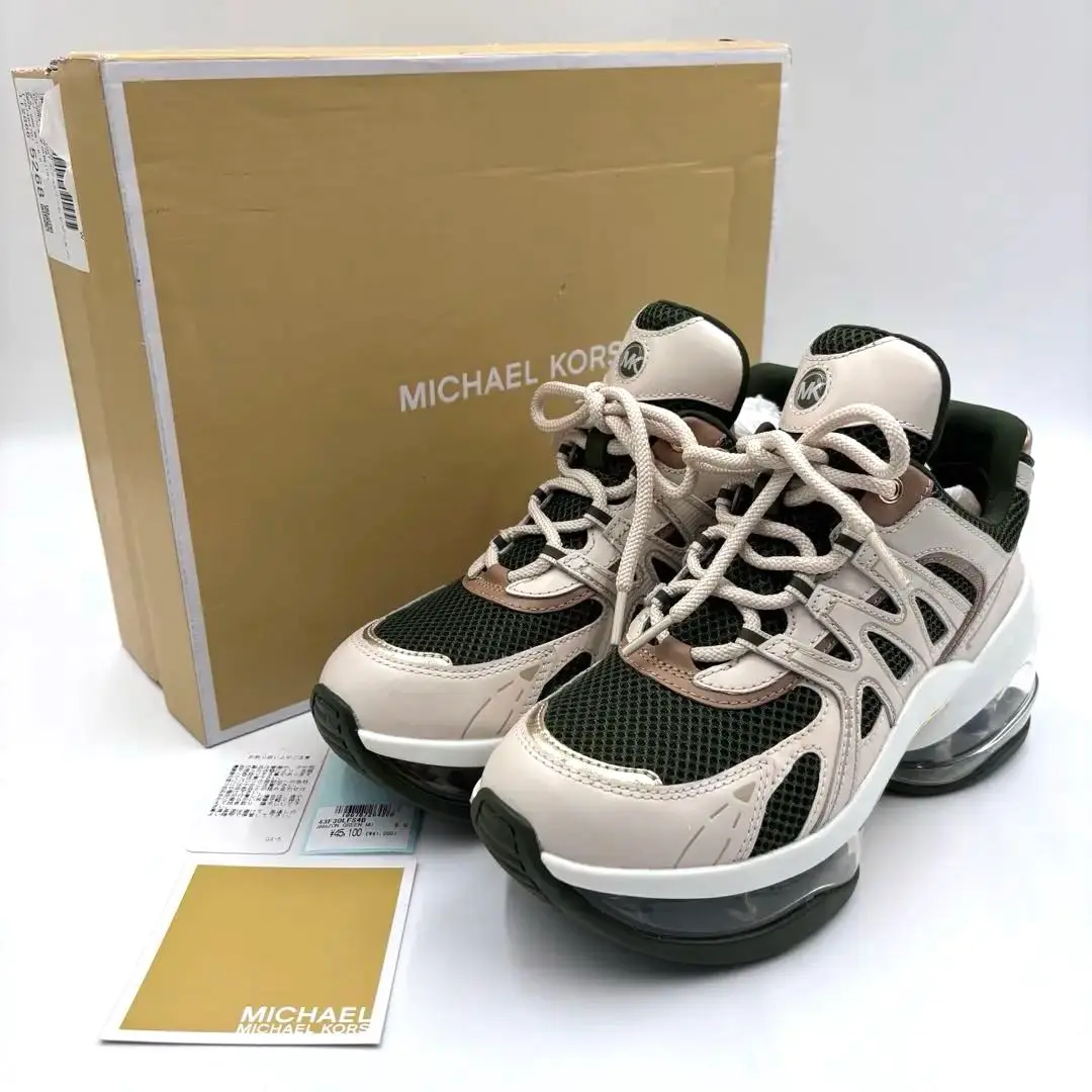 【新品未使用】マイケルコース オリンピア エクストリーム ブーティ スニーカー MICHAEL KORS - MICHAEL KORS OLYMPIAマイケルコース