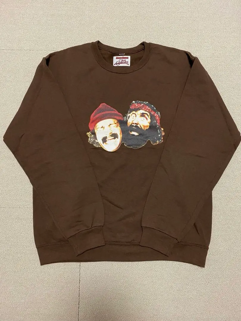 ワコマリア　CHEECH & CHONG スウェット WACKO MARIA (ワコマリア) UP IN SMOKE チーチ&チョン