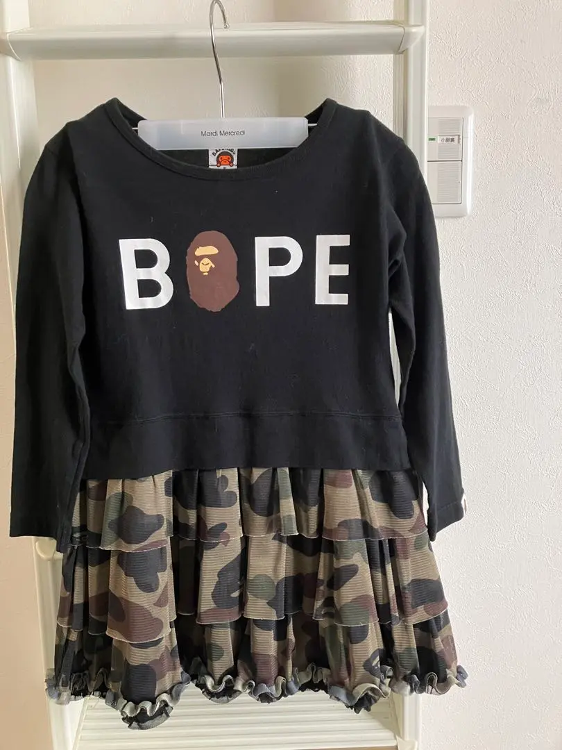 A BATHING APE ワンピース　130 140 2025年最新】A BATHING APE 子供用ワンピースの人気アイテム