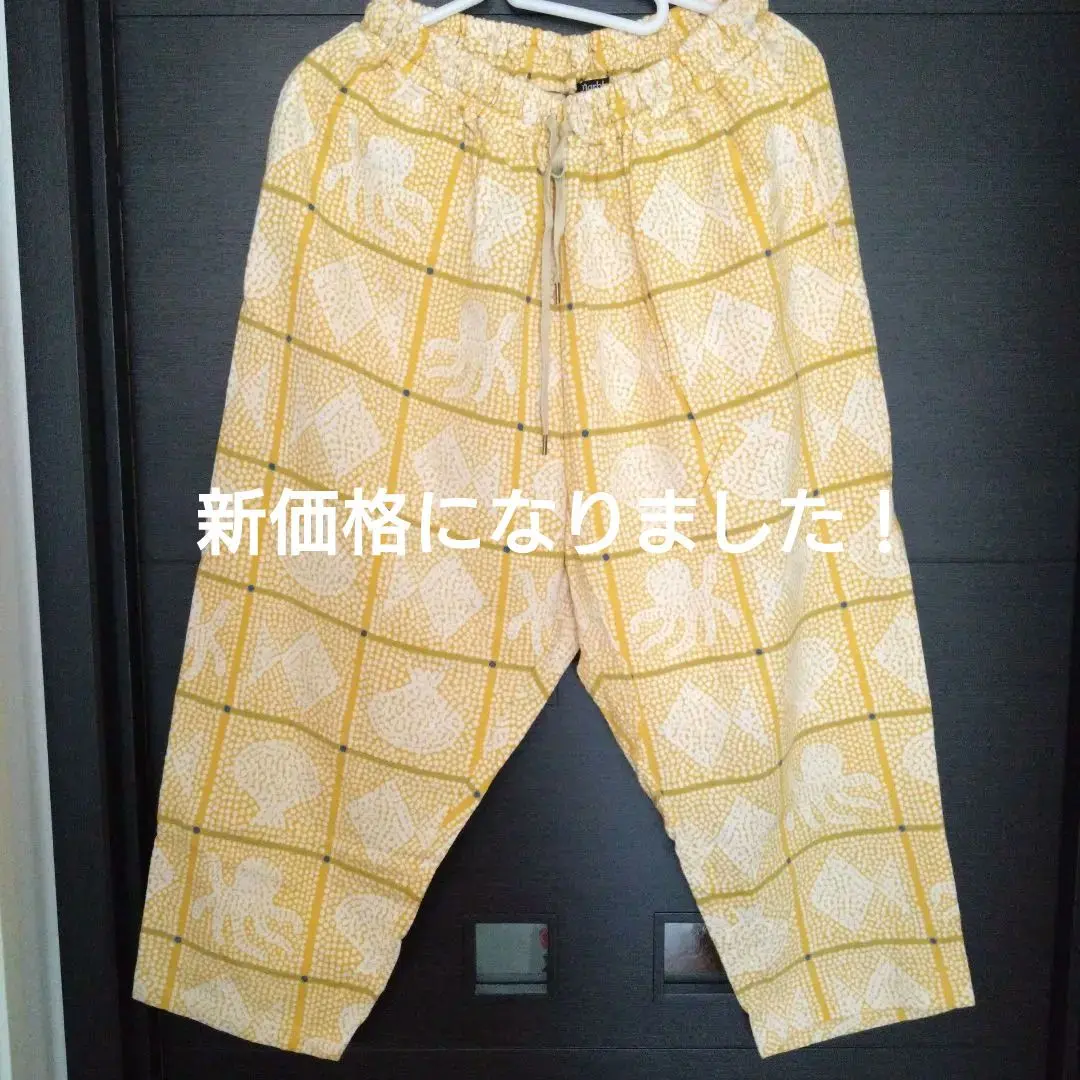美品✨️マーブルシュッド【Free】 ペンギンパンツ　ウエストゴム スラックス 美品✨️マーブルシュッド【Free】 ペンギンパンツ ウエストゴム