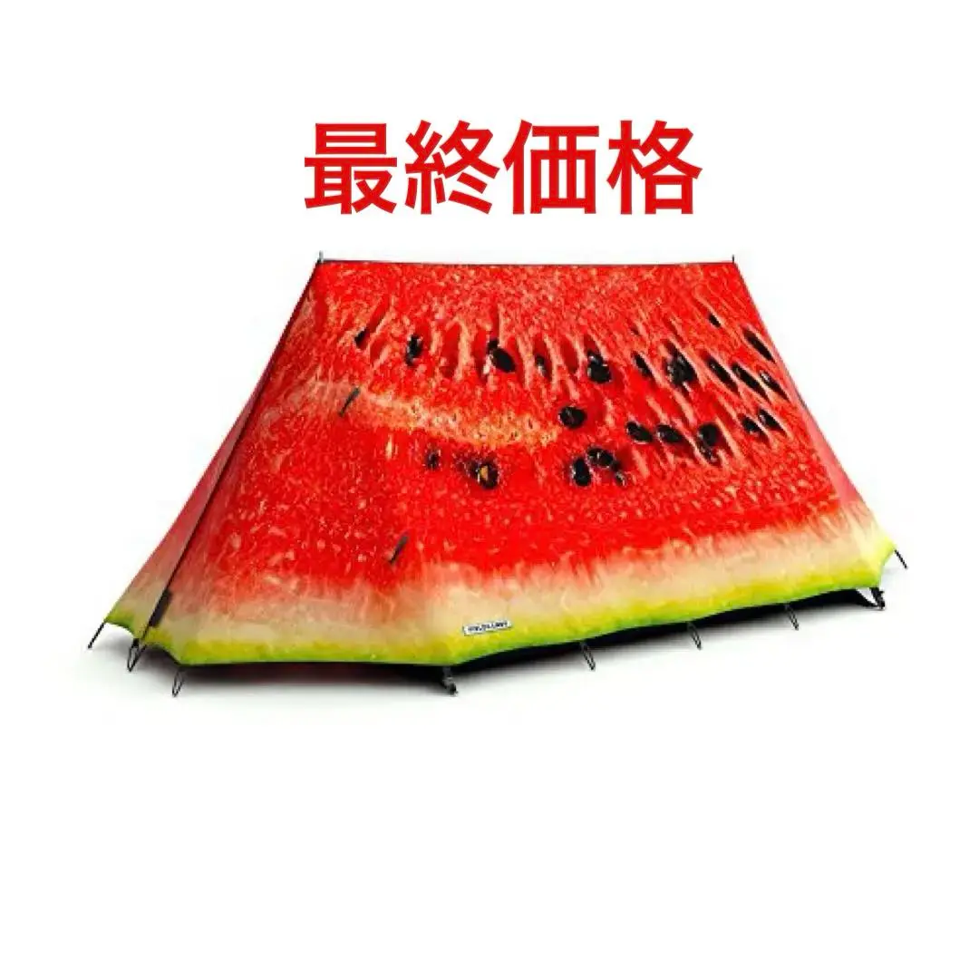 【絶版品レア】FIELDCANDY スイカ柄テント What a melon!? 絶版品レア】FIELDCANDY スイカ柄テント What a melon!? - メルカリ