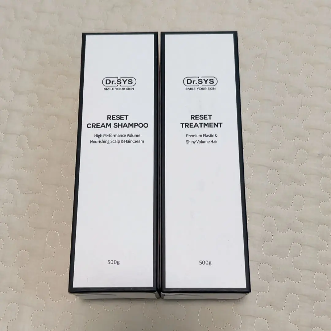 Dr.SYS RESET シャンプー＆トリートメントセット ドクターシス シャンプー・トリートメント予約販売開始