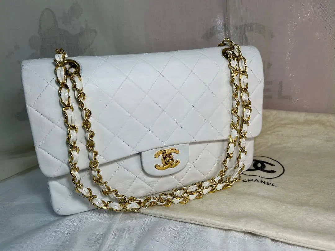 Thumbnail of CHANEL Matelassé Chain Shoulder Bag W Flap 13