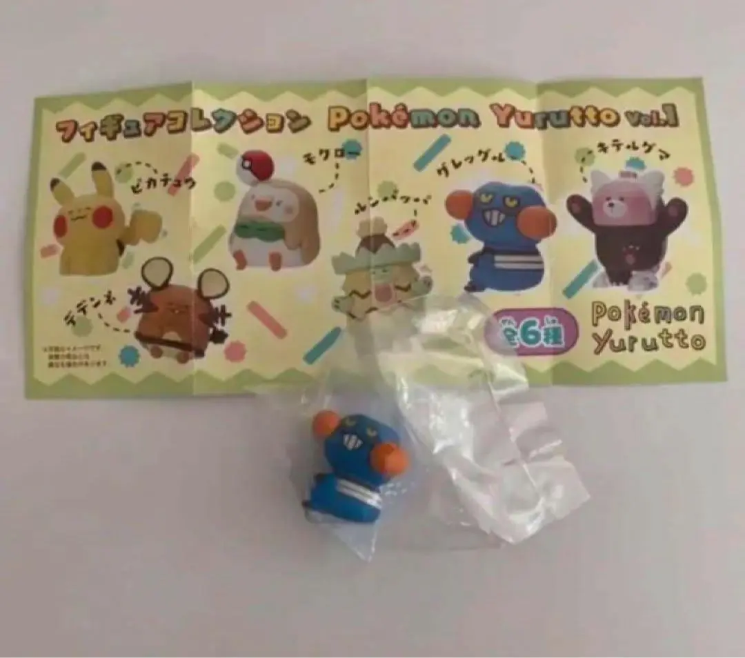 ポケモン yurutto  フィギュア コレクション まとめ売り フィギュアコレクション Pokemon Yurutto Vol.1が登場。カナヘイ