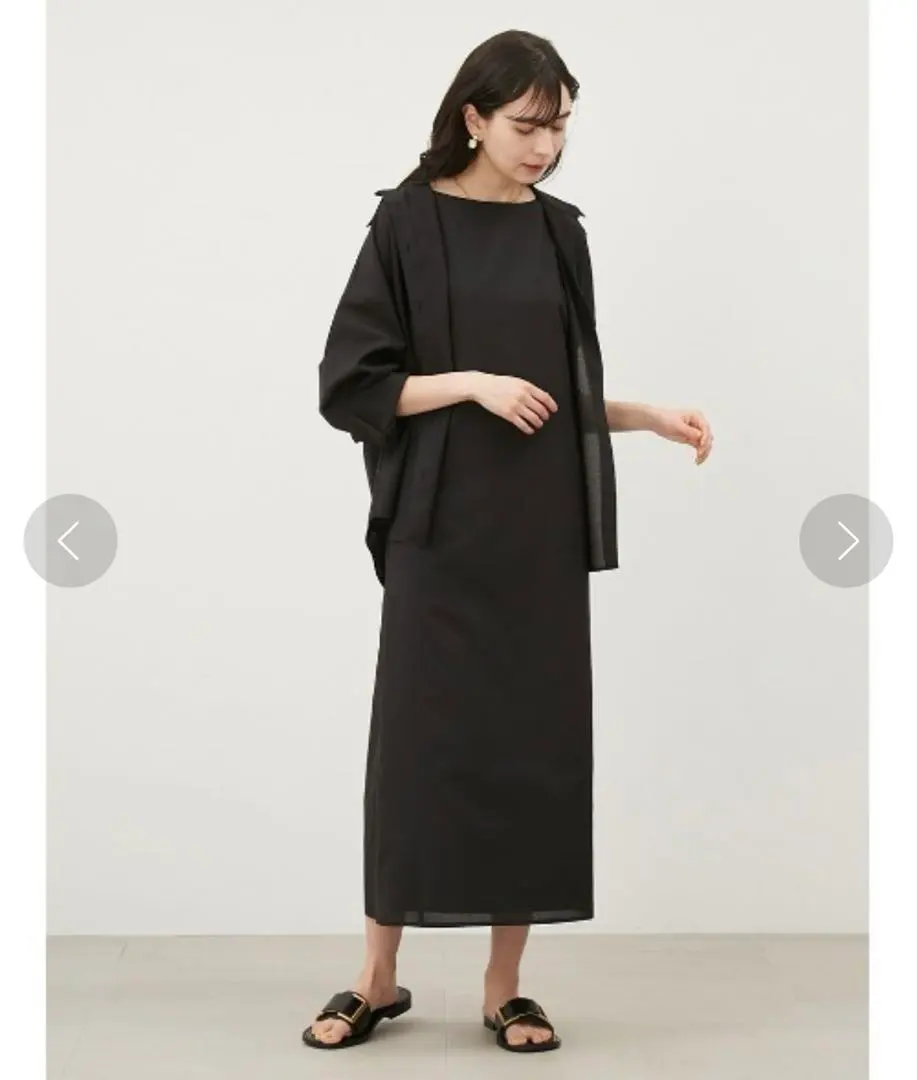 Thumbnail of Mila Owen Line Dress - Black *Dress only