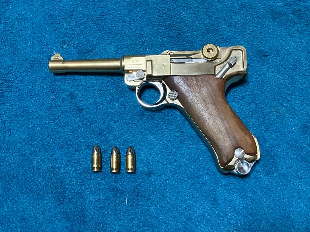 競演 懐かしのモデルガン＆実銃 35 Mauser P.08 / MGC Luger P