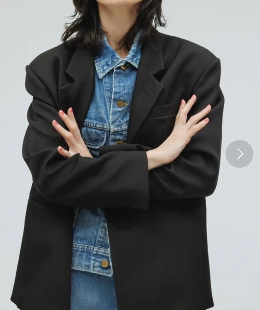 【M TO R 】BOXY SINGLE BREASTED JACKET 金子綾 m29569619358_1.jpg?1730381480