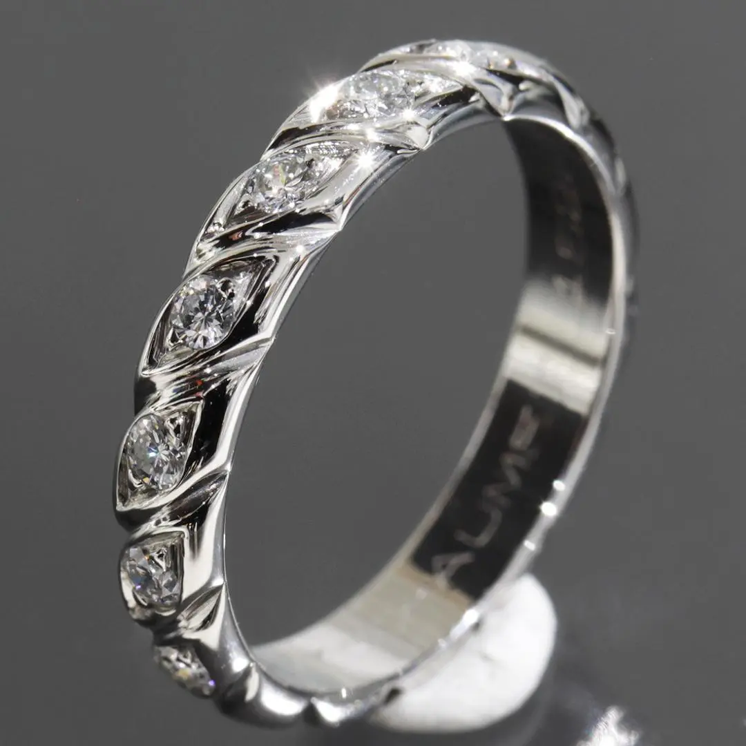 CHAUMET】ショーメ『PT950 トルサード マリッジリング 7P