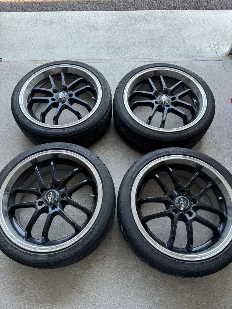 上品なファッション 本日限り！2万円引！ガリ傷なし！PIAA 100 205/45r17 17インチ タイヤ・ホイール