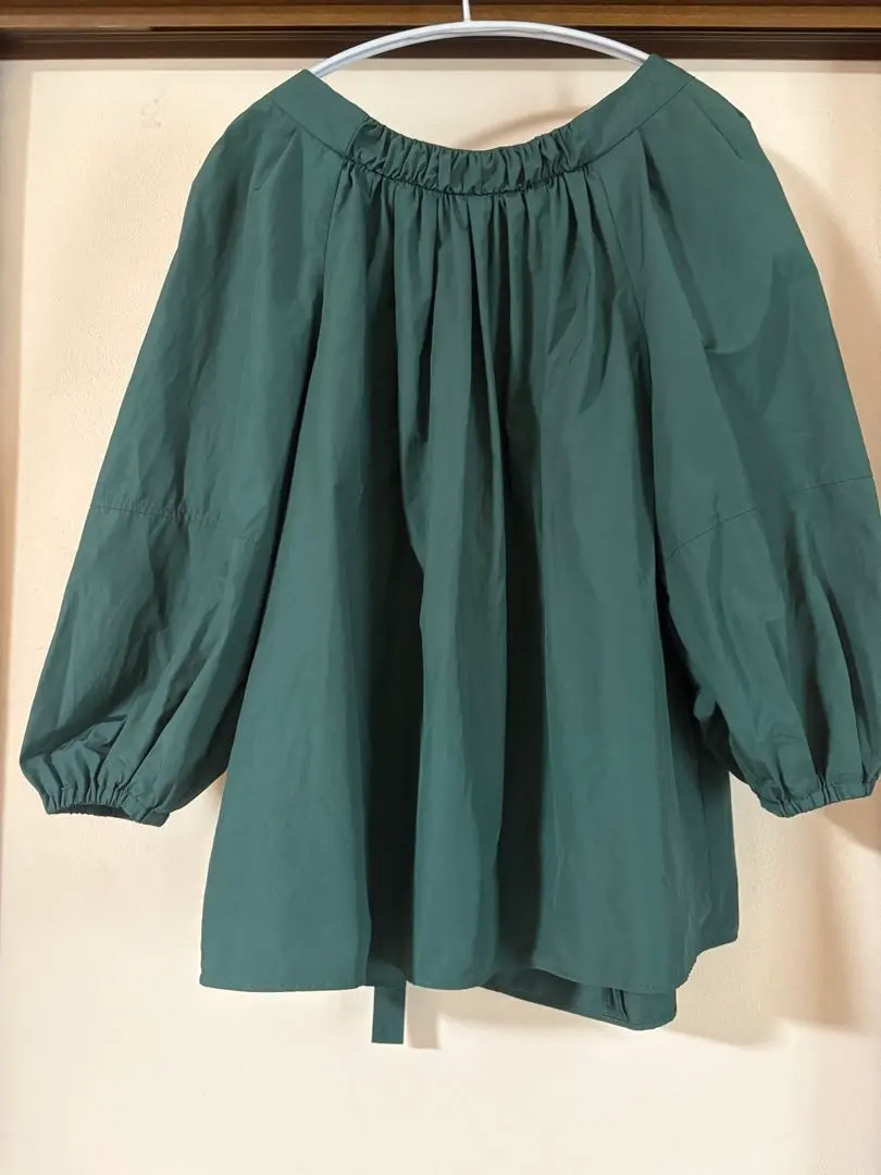 Thumbnail of Excellent Condition/ADORE Dark Green Off-Shoulder Shirt 38