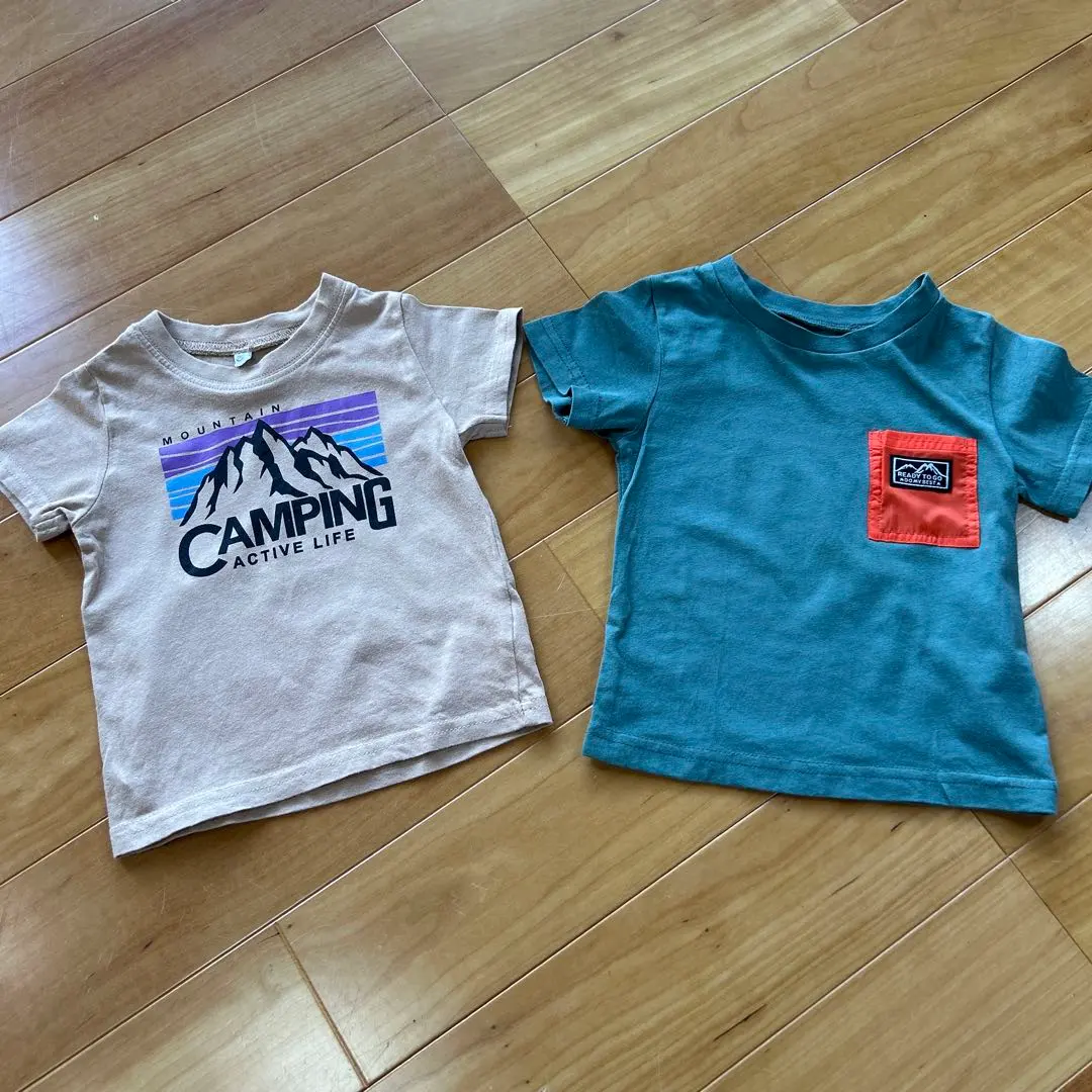 Thumbnail of Camping T-shirt Set of 2, 80cm