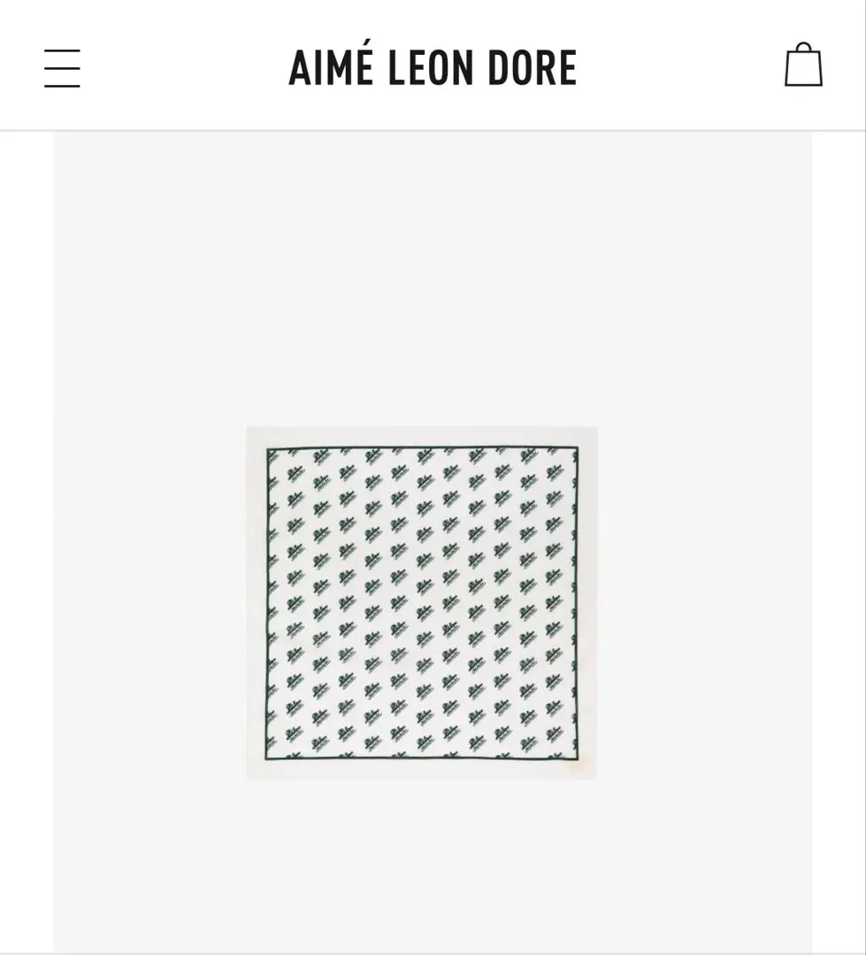 新品 AIME LEON DORE エメレオンドレ バンダナ スカーフ 2025年最新】エイムレオンドレ バンダナの人気アイテム - メルカリ
