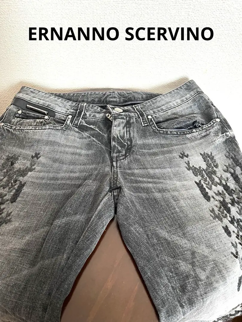 ERMANNO SCERVINO  スタッズデニム SWING】テーパードデニム（パンツ）｜PT TORINO DENIM