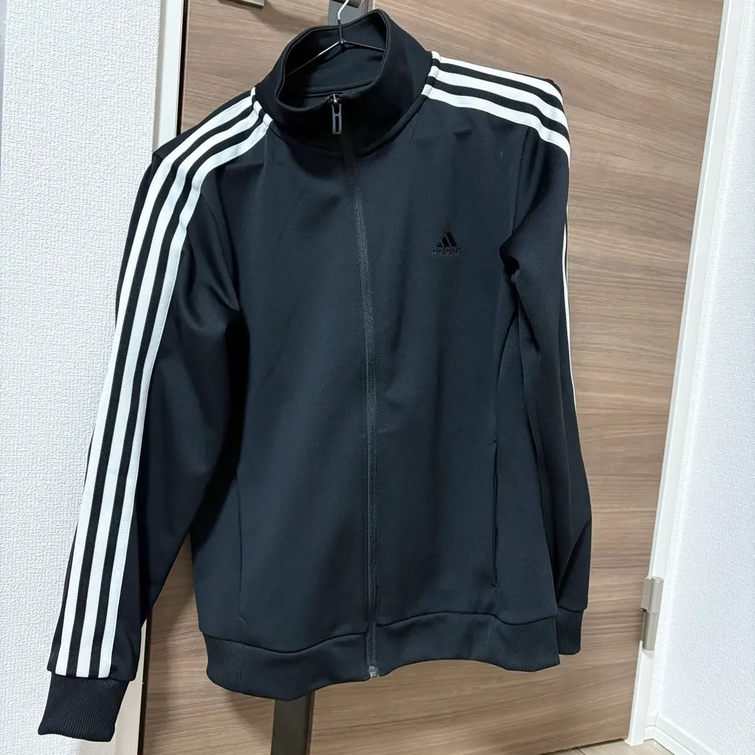 Thumbnail of Adidas black jersey M embroidered long sleeve