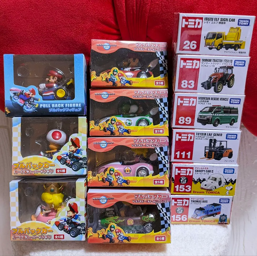 マリオカート　プルバックミニカー　64台セット 京商エッグ】マリオカート プルバック ファミリーマートで発売