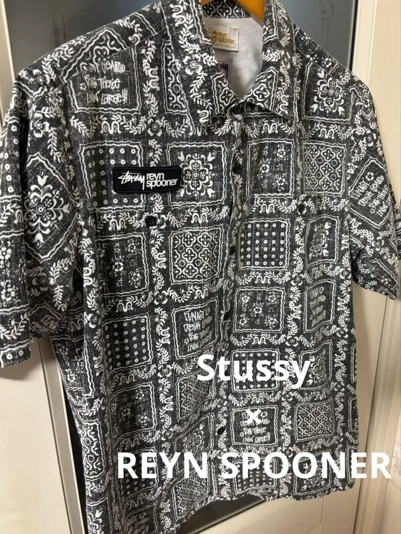 stussy reyn spooner ステューシー　レインスプーナー　激レア ステューシー STUSSY レインスプーナー reyn spooner