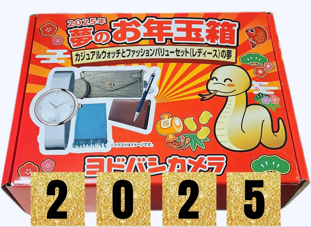 新品未使用 ヨドバシカメラ夢のお年玉2025 レディースウォッチ