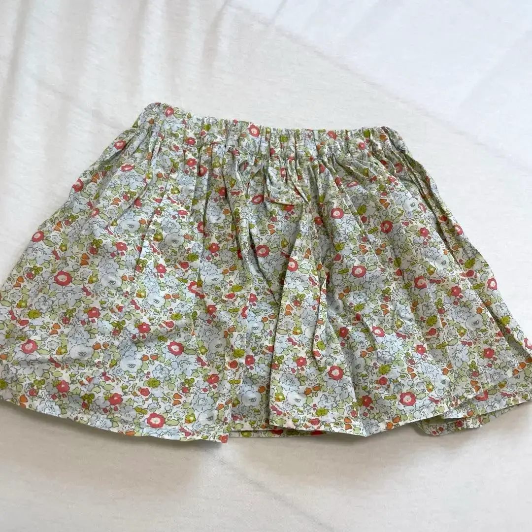 Thumbnail of Excellent condition SLAP SLIP floral skirt, size 90, polyester