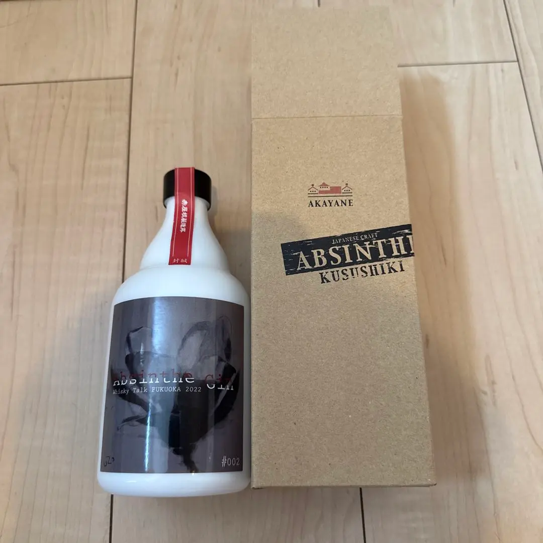 アブサンジン ウイスキートーク福岡×AKAYANE 500ml 新品未開封