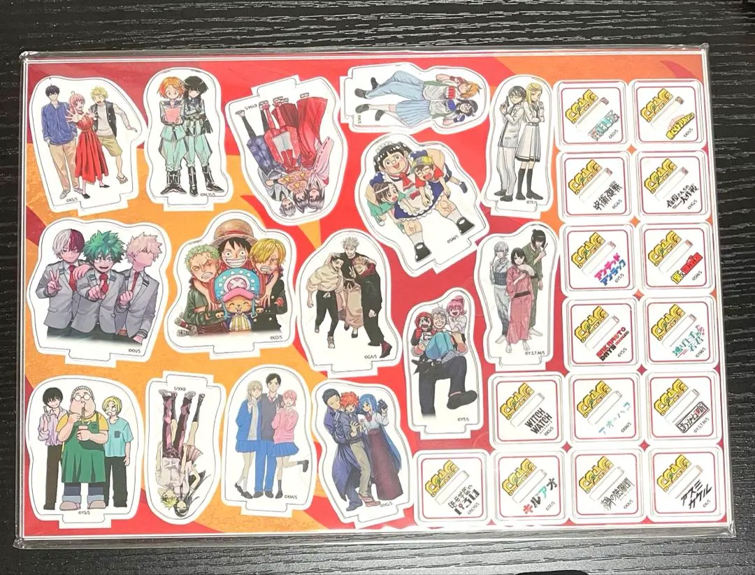 Thumbnail of Jump All Applicants' Service Mini Acrylic Stands 15-piece Set, Complete