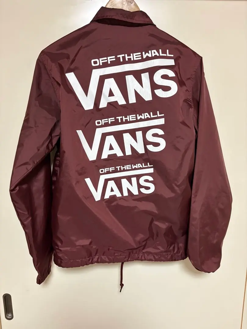 Thumbnail of VANS Burgundy Nylon Jacket S