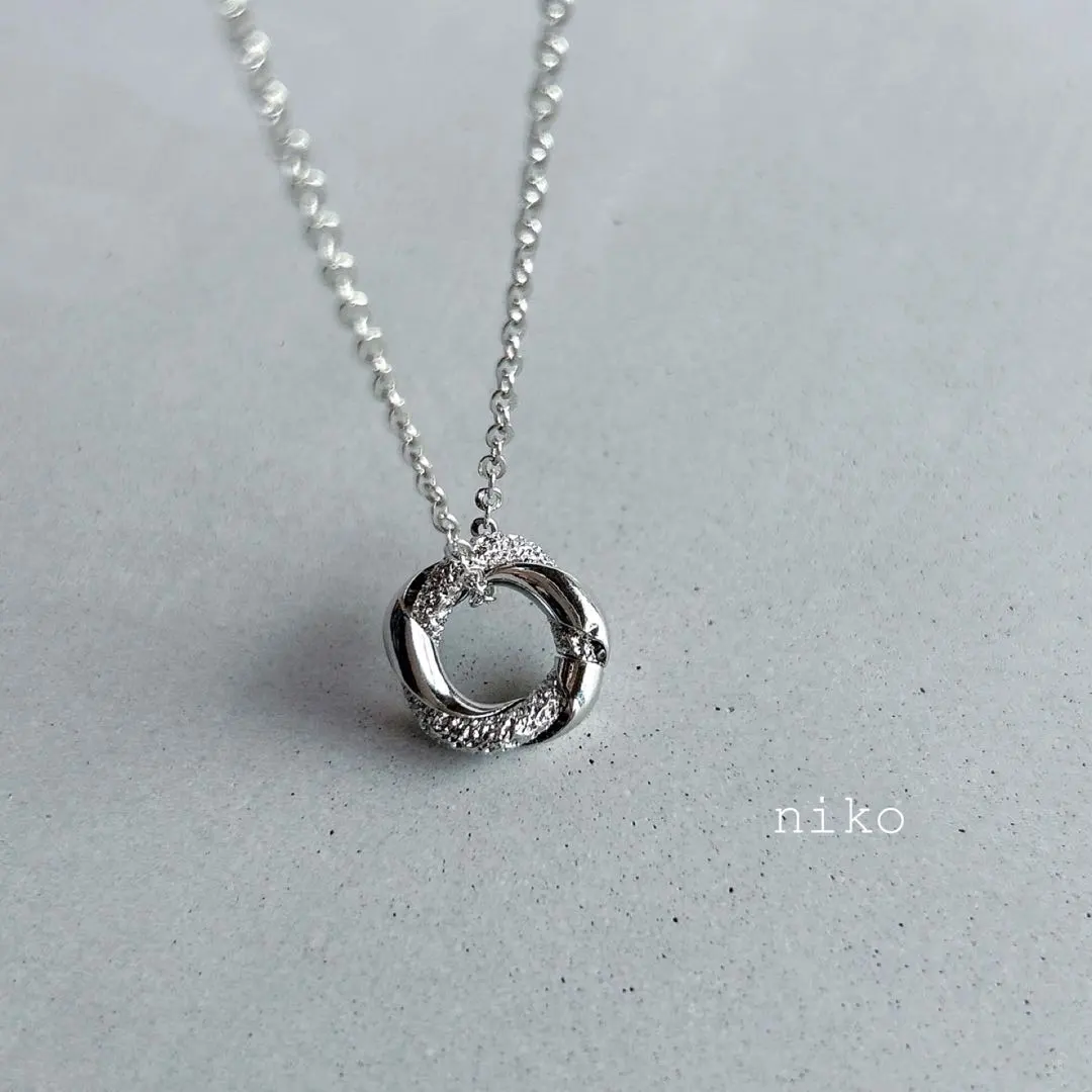 Thumbnail of 158 | Ring Charm Necklace Silver Accessory Pendant