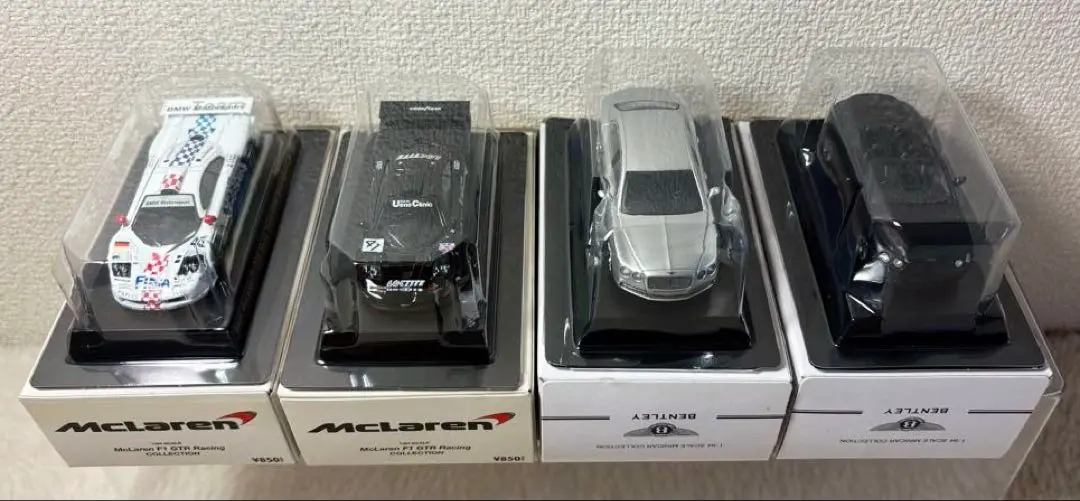 京商 希少 マクラーレン ベントレー ミニカーコレクション（全4点） 2025年最新】京商ベントレーミニカーコレクションの人気アイテム