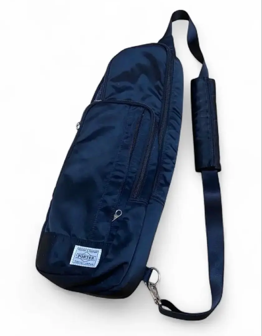 PORTER×プリマ楽器 フルートケース ネイビー 2way ボストンタイプ PORTER×プリマ楽器 フルートケース ネイビー 2way ボストン