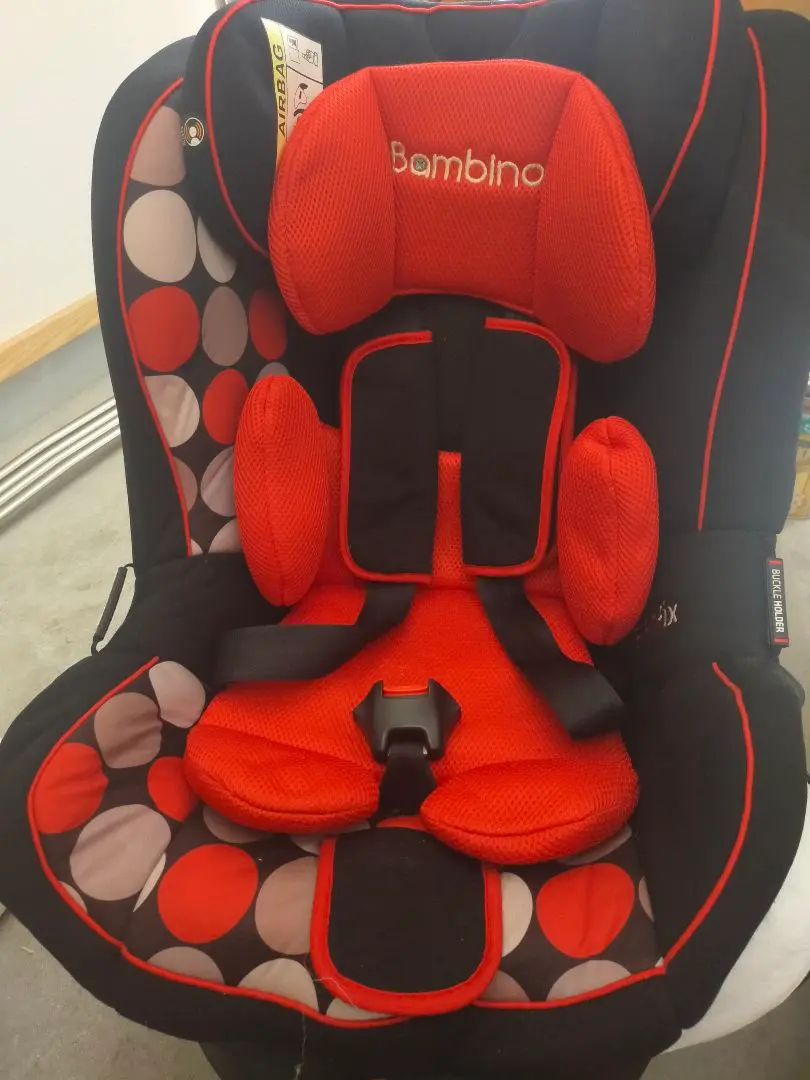 美品！Bambino 04 Air チャイルドシート レッド 2025年最新】Bambino チャイルドシートの人気アイテム - メルカリ