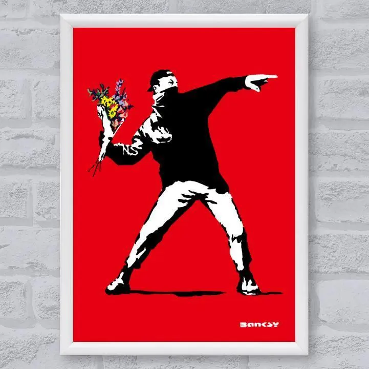 2025年最新】banksy “love is in the air”の人気アイテム - メルカリ
