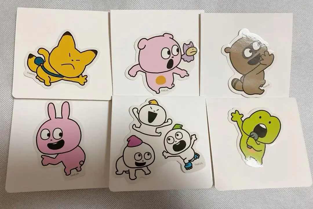 Thumbnail of Studio UG Round One Nishimura Yuuji Sticker Set of 6 ❷