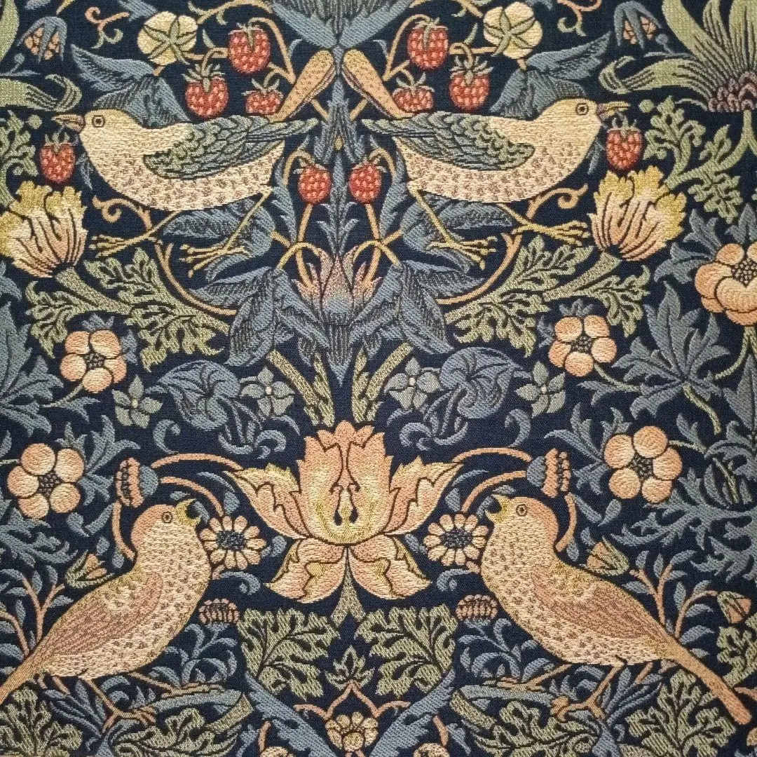 Thumbnail of William Morris Strawberry Thief Fabric Remnant ⑧