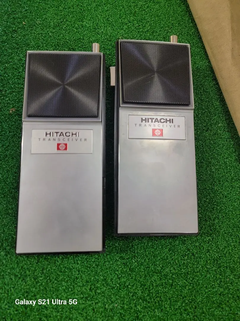 2台セット HITACHI 日立 CH-580 トランシーバー ジャンク品 Y80 日立 HITACHI トランシーバー CH-580 CB無線機 通電のみ確認