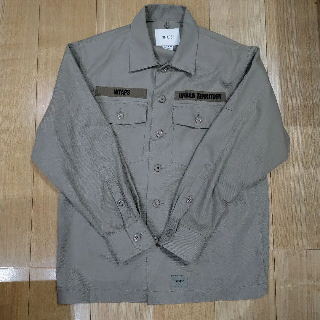 Thumbnail of WTAPS BUDS / LS / COTTON.SERGE Brown S