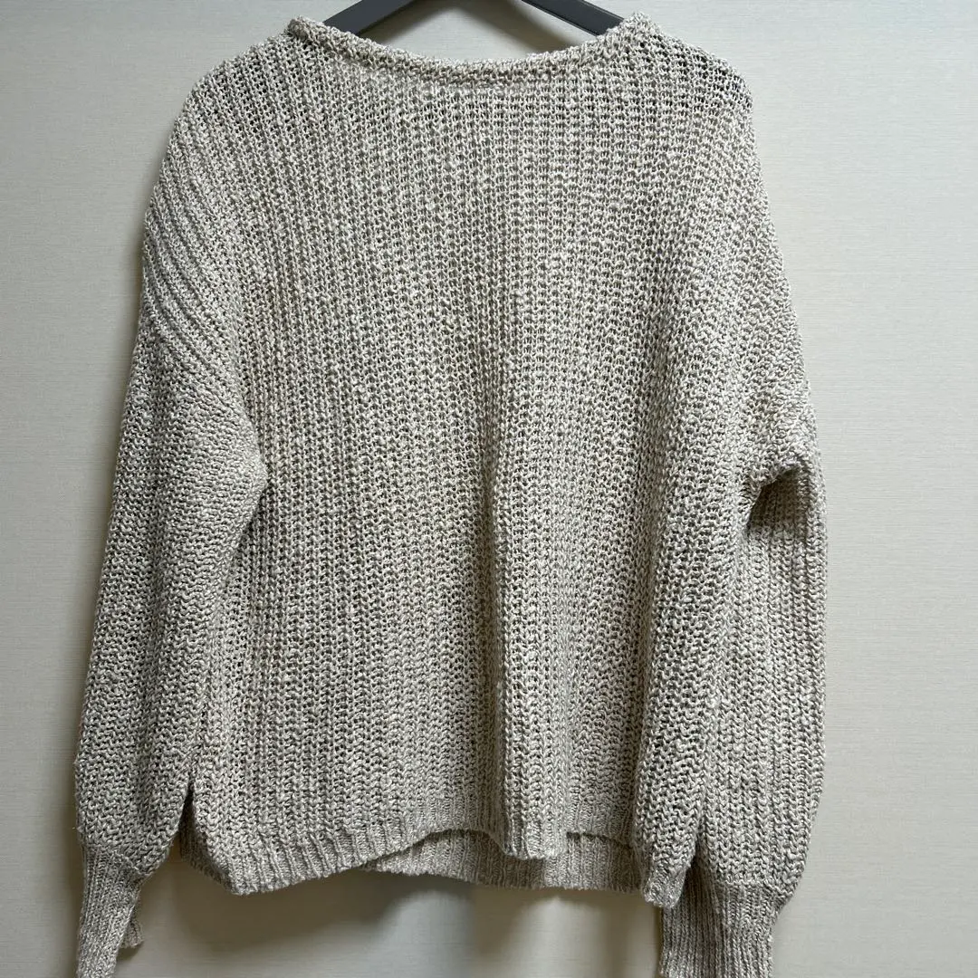 Thumbnail of Excellent condition Green Label Relaxing beige knit sweater