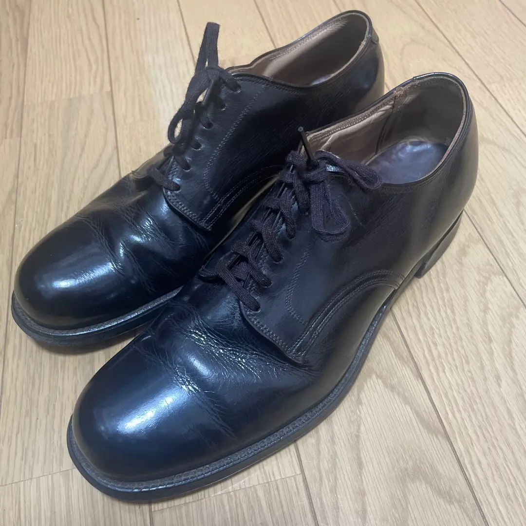 40s50s以降 US NAVY サービスシューズ ServiceShoes 1940年代 USネイビー サービスシューズ ブラック サイズ 27.5cm