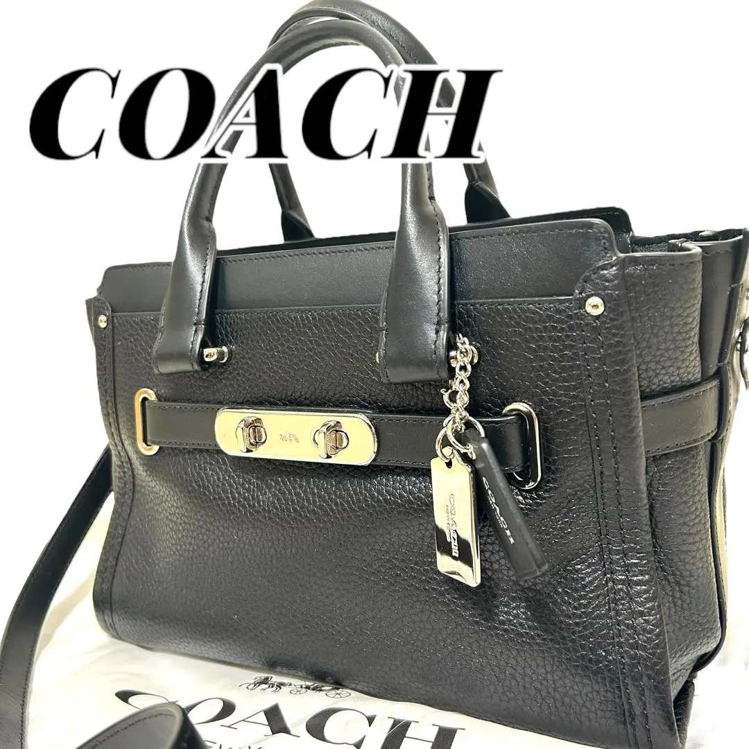 6/3までお値下☆COACH Swagger コーチ スワッガー　34816 楽天市場】コーチ 34816 スワッガー ハンドバッグ レザー