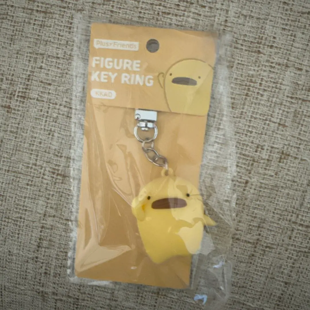 プラッシュフレンズ カモノハシ キーリング キーホルダー ぬいぐるみ プラッシュフレンズ キーリング カモノハシ カオ