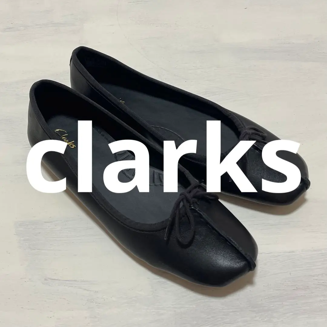 新品未使用　25.0㎝ クラークス Freckle Ice ブラック レザー Freckle Ice / フレックルアイス （ブラックレザー） -Clarks