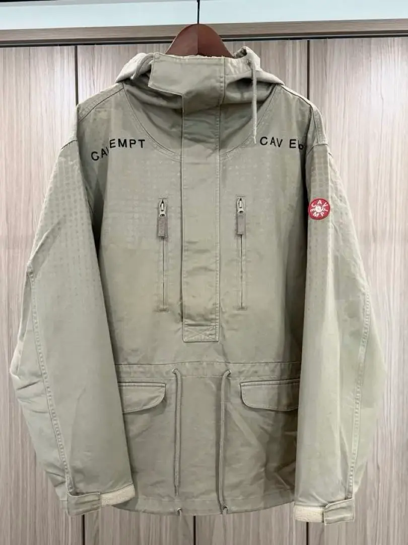 C.E CAV EMPT ベージュナイロンジャケット Lサイズ C.E - C/N Reversible Zip Jacket | ALTERFATE