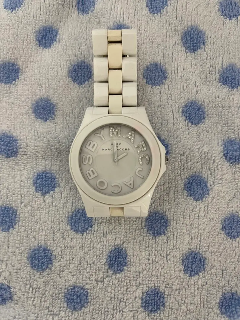 Thumbnail of Marc by Marc Jacobs white watch
