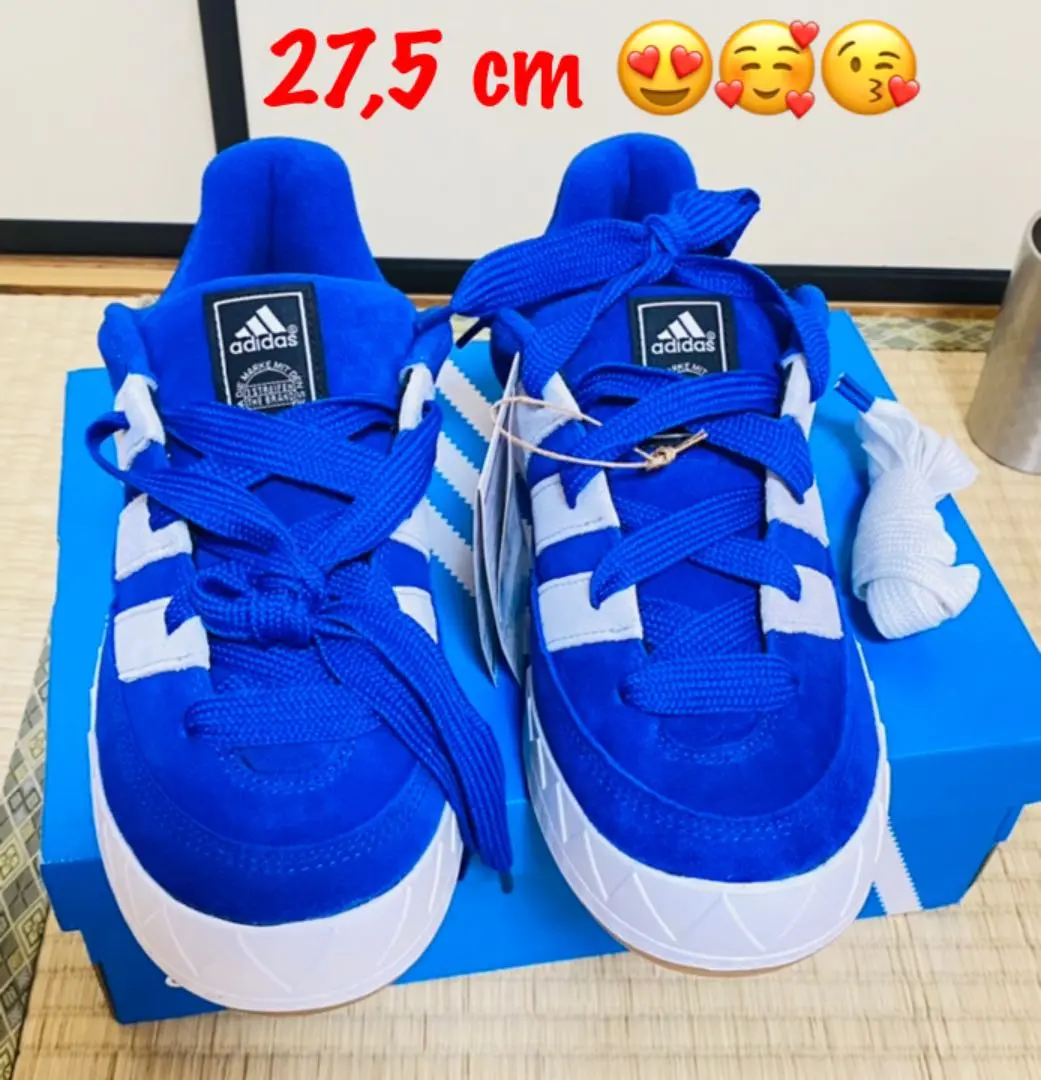 adidas ADIMATIC アトモスブルー　27.5 新品未開封 adidas Originals Adimatic 