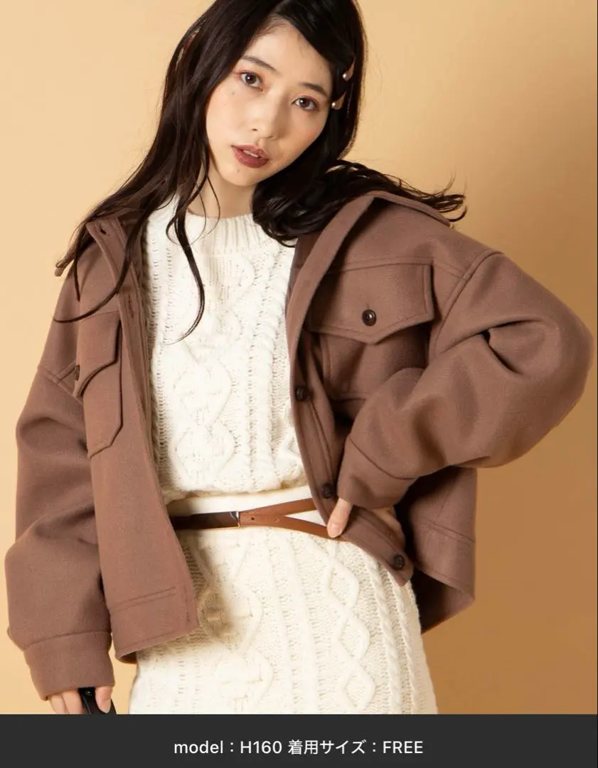 Thumbnail of WEGO Big Silhouette Short CPO Blouson Shirt Jacket