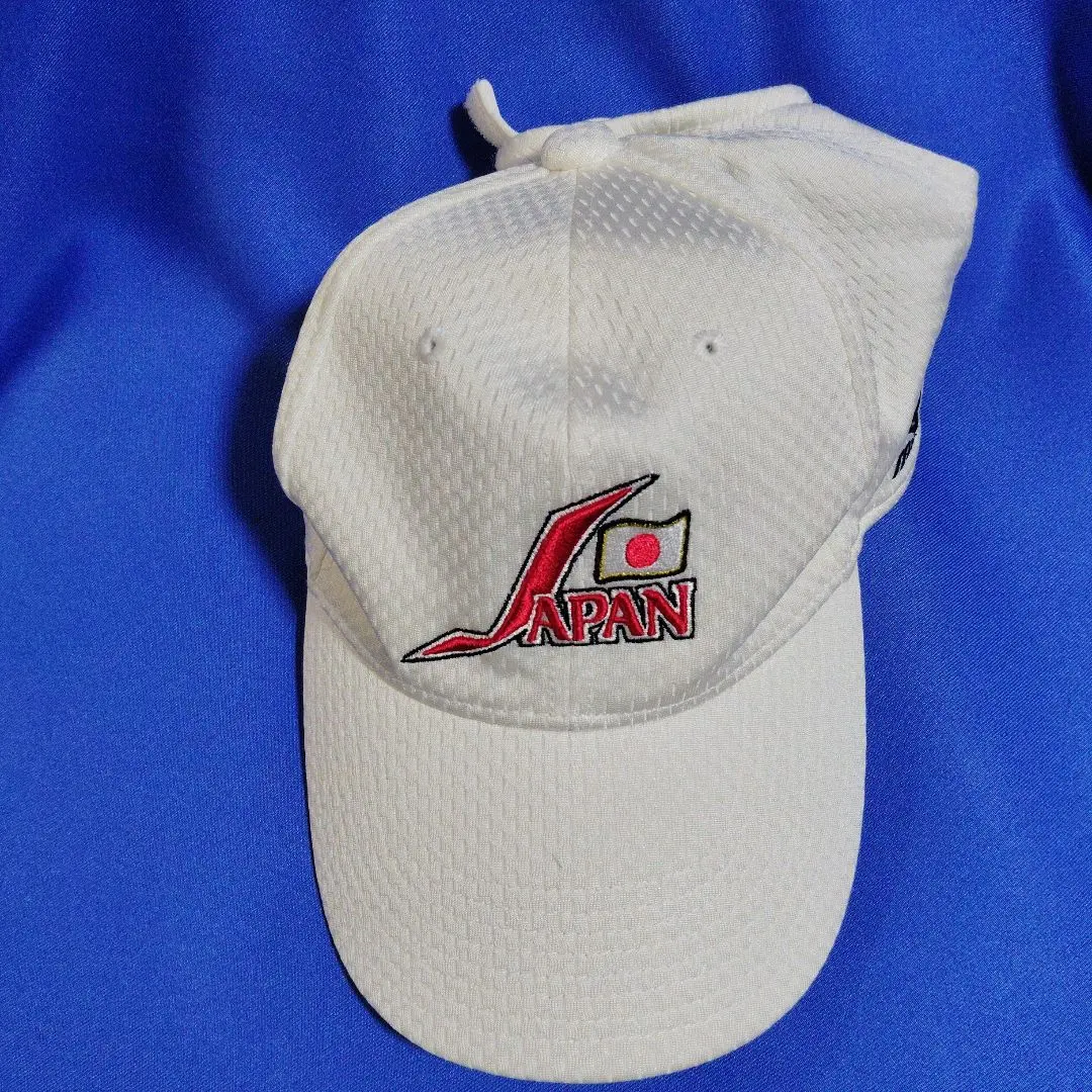 日本棒球代表隊 美津濃 帽子 白色 的縮圖