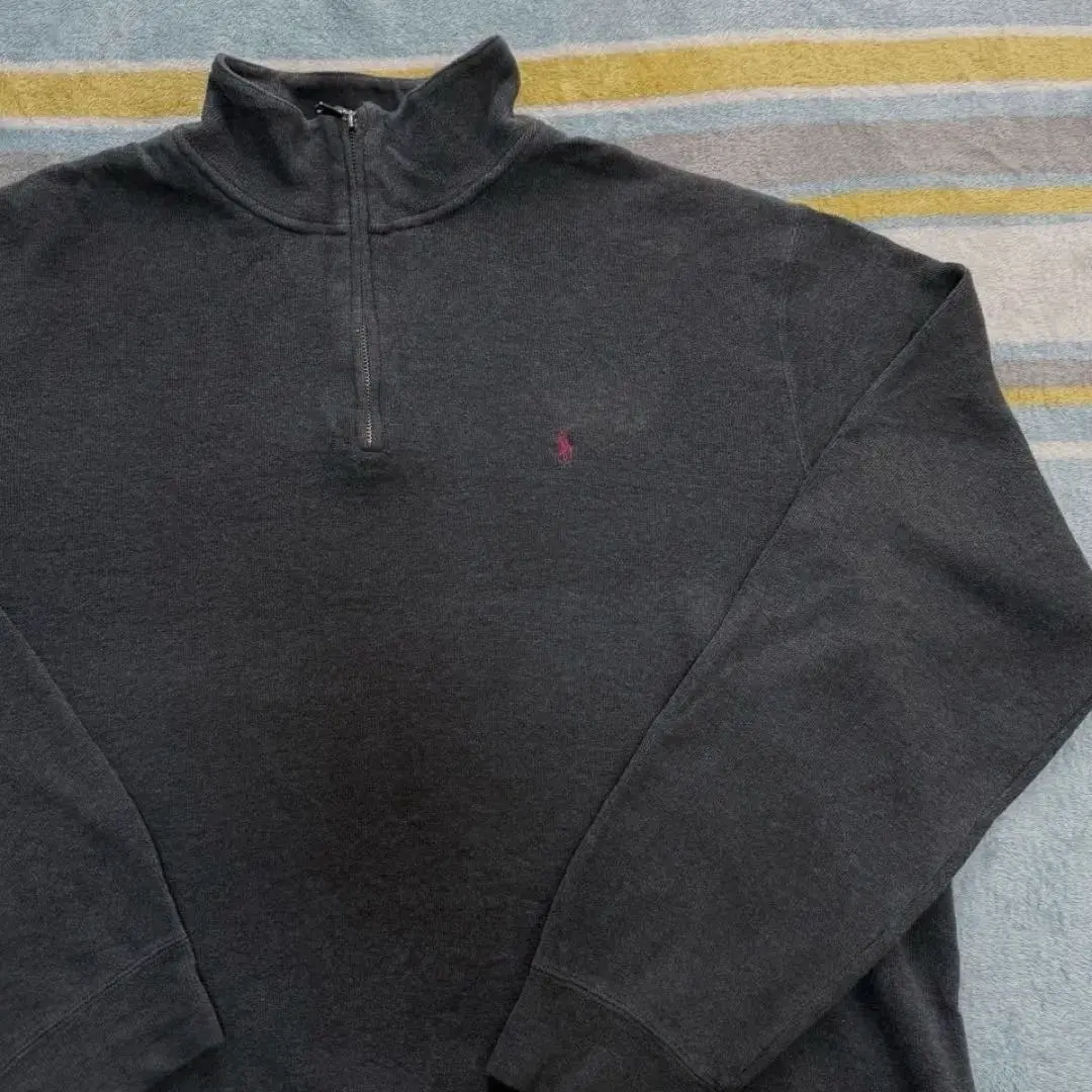 Thumbnail of Excellent Condition Polo Half-Zip Sweatshirt Dark Gray Knit Sweater 2XL