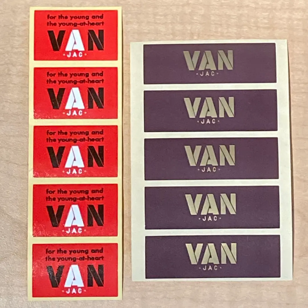 【超レア・新品・未使用】 VAN JACKET 超特大ドライビングステッカー 超レア・新品・未使用】VAN JACKET 超特大ドライビング