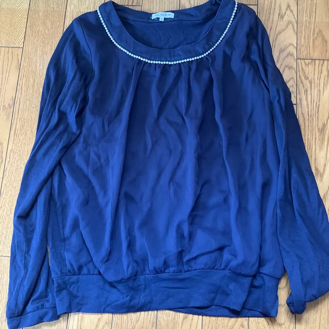 Thumbnail of GLACIER Navy Long Sleeve Top M